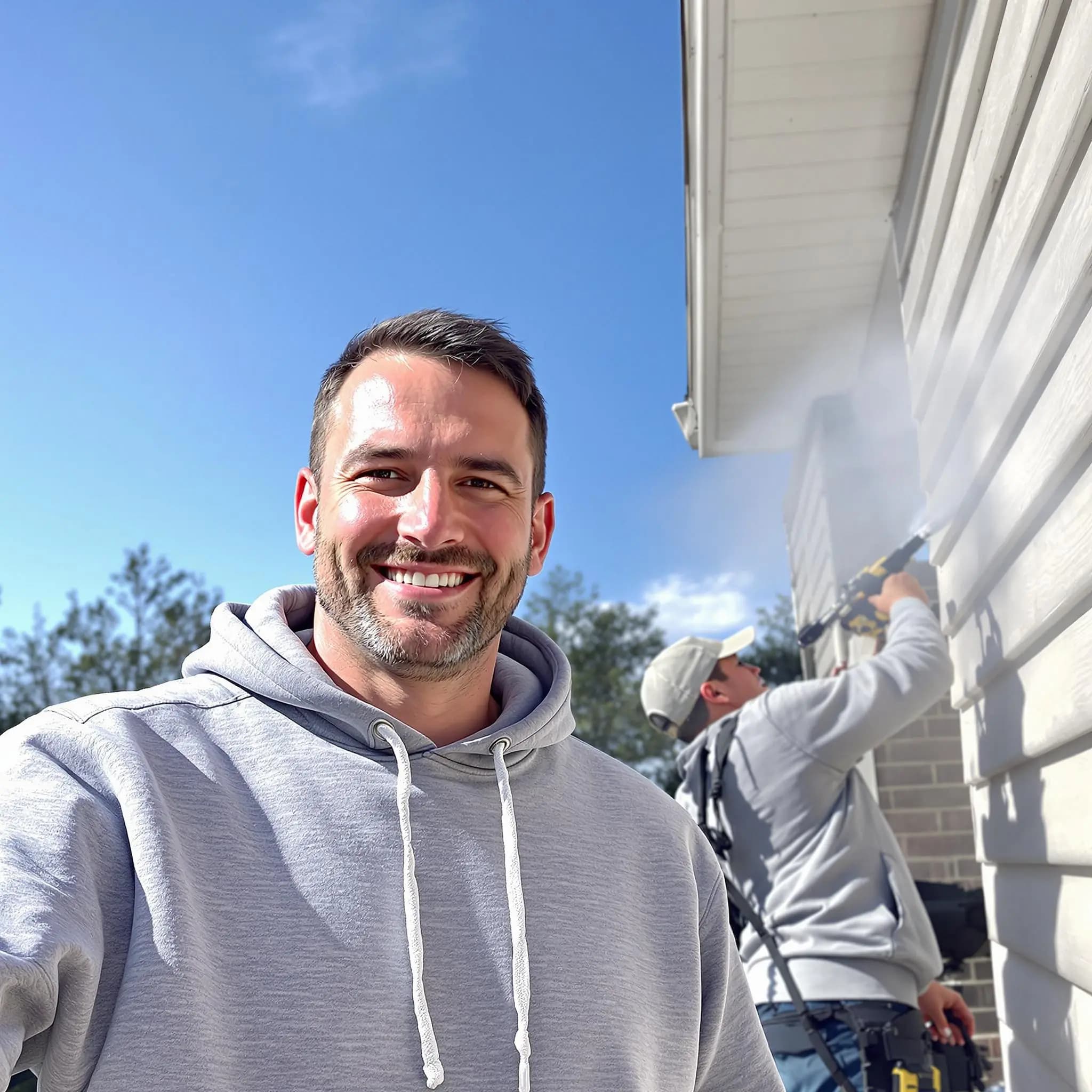 Professional pressure washing services in Bedford